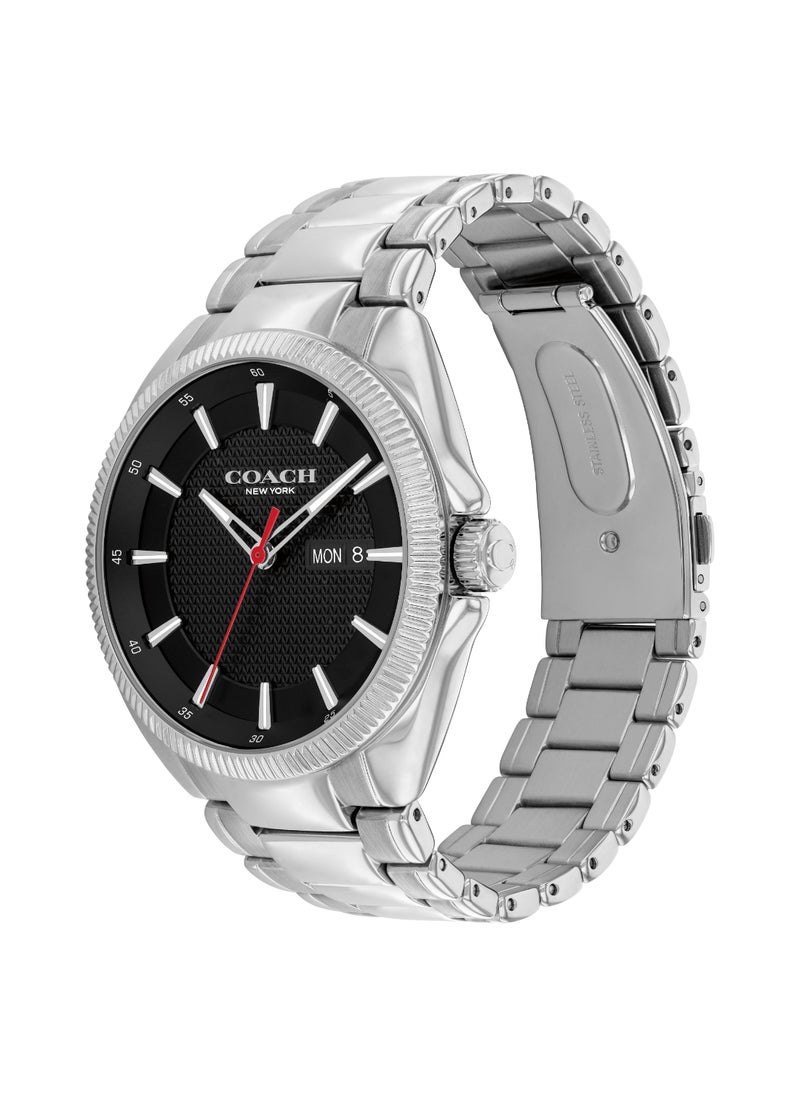 COACH COACH WATCHES ROUND ANALOG MEN'S BLACK CASE WATCH - 14602687  - Image 1