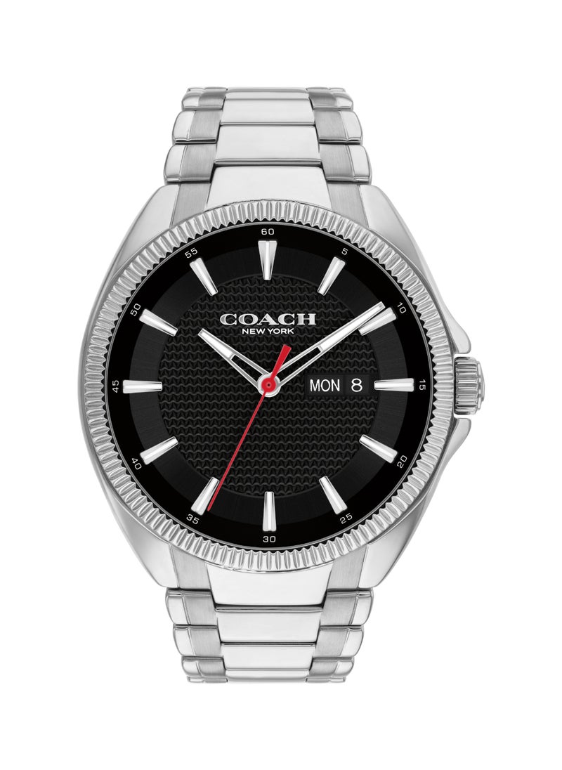COACH COACH WATCHES ROUND ANALOG MEN'S BLACK CASE WATCH - 14602687  - Image 2