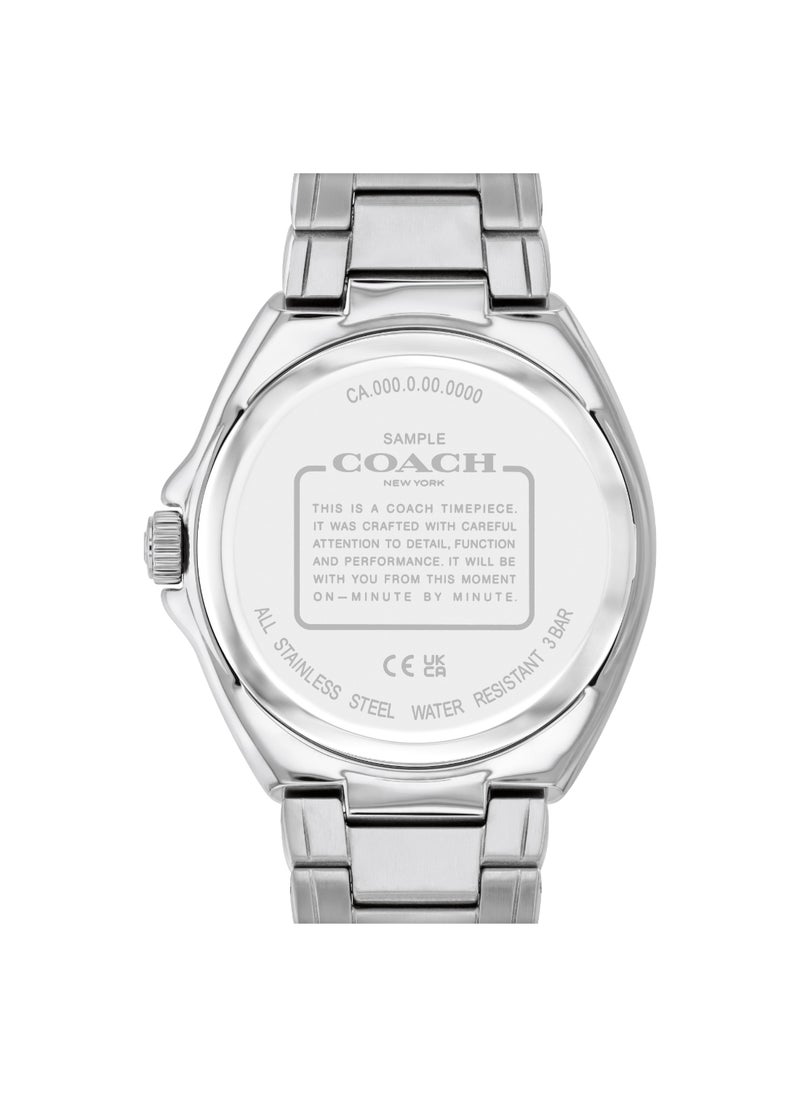 COACH COACH WATCHES ROUND ANALOG MEN'S BLACK CASE WATCH - 14602687  - Image 3