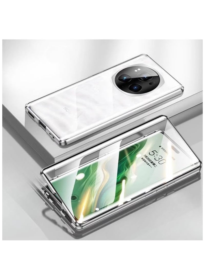 general Double-sided Glass Phone Case Compatible with Honor Magic 6 Pro 5G Magnetic Case 360° Full Protection Back Cover For Magic 6 Pro