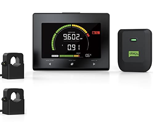 efergy EliteMax Display Kit 79 Color Screen No WiFi Required Data Download Direct from The Monitor