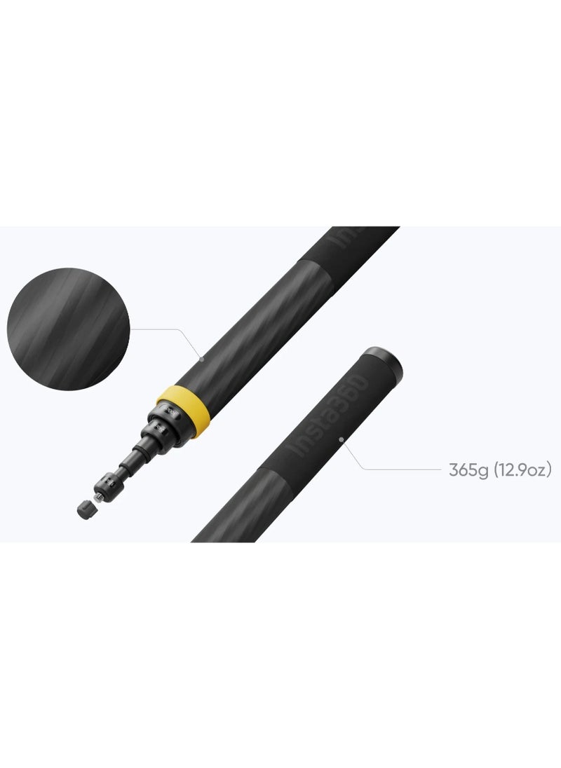 Insta360 - Enhanced Extended Edition Selfie Stick - Compatible with Insta360 X4, X3, ONE RS (Twin/4K), ONE X2, ONE R, ONE X and ONE Black - Image 1