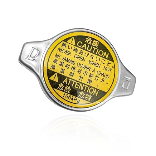 RBOKO 1640131650 Radiator Cap Compatible with Toyota 4Runner Avalon Echo Highlander Prius C Sequoia Sienna Solara Supra Tacoma Tundra Venza Yaris,Scion Lexus, Replace OE #1640131520 1640131480 1640146610 - Image 1