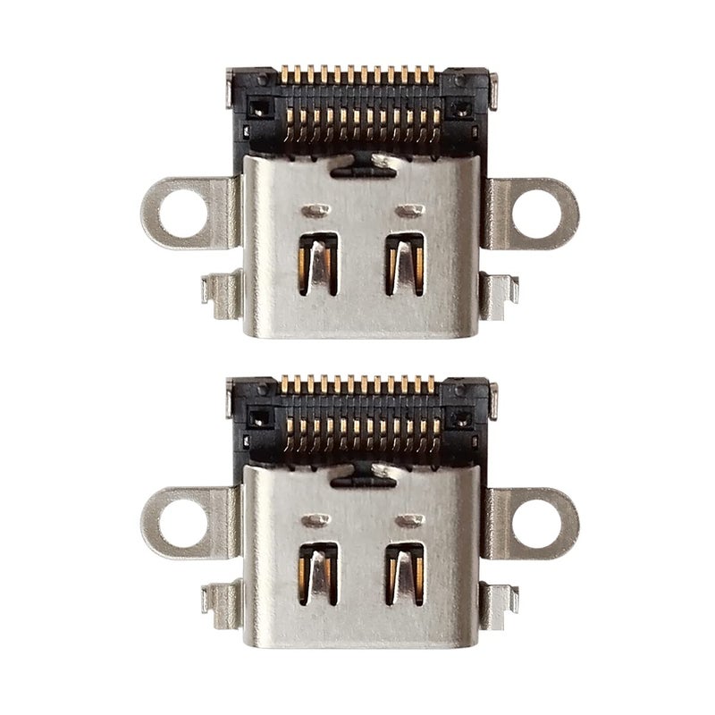 iParto 2 Pack Replacement Type C Port for Nintendo Switch Lite USB C Charging Port Charger Socket Connector Replacement Repair Kit Accessories for NS Lite HDH-001 - Image 3