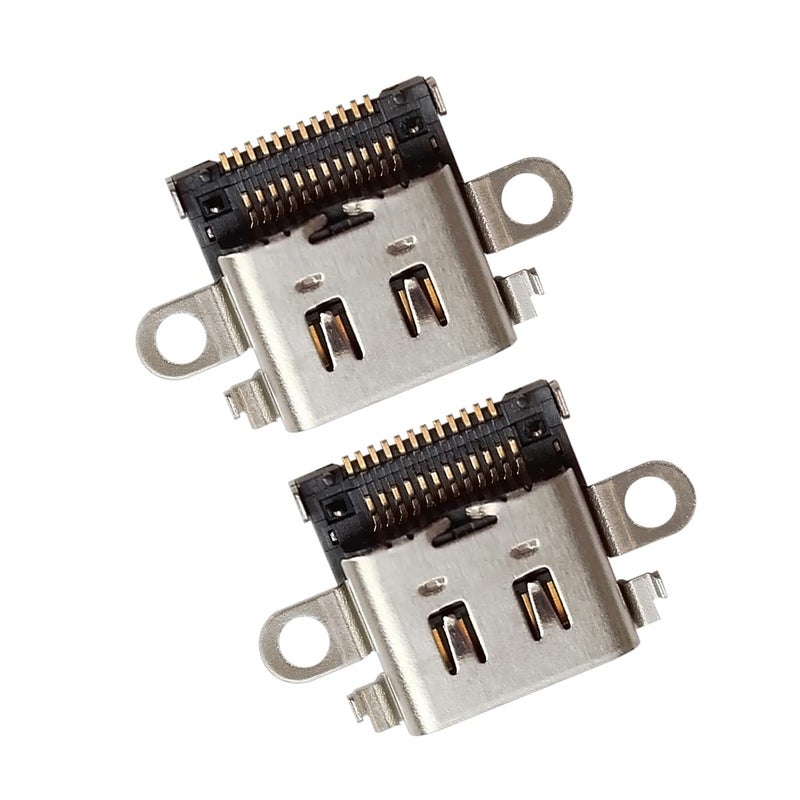 iParto 2 Pack Replacement Type C Port for Nintendo Switch Lite USB C Charging Port Charger Socket Connector Replacement Repair Kit Accessories for NS Lite HDH-001 - Image 4