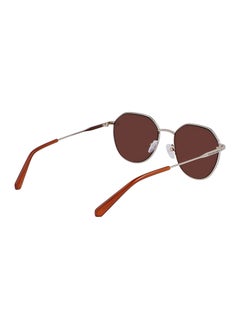 Calvin Klein Jeans Unisex UV Protection Round Sunglasses - CKJ23201S-717-5518 - Lens Size: 55 Mm  - Image 5