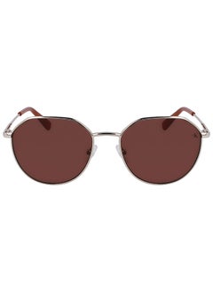 Calvin Klein Jeans Unisex UV Protection Round Sunglasses - CKJ23201S-717-5518 - Lens Size: 55 Mm  - Image 1
