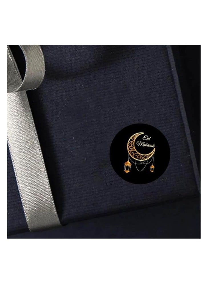 PRINTSHOP4ME Eid Mubarak Stickers,Ideal For Gift Wrapping,Eid Stickers For Gift Bag,Eid Envelope,Eid Goody Bags,Eid Gift Tags And Happy Eid Vinyl Sticker - Image 4