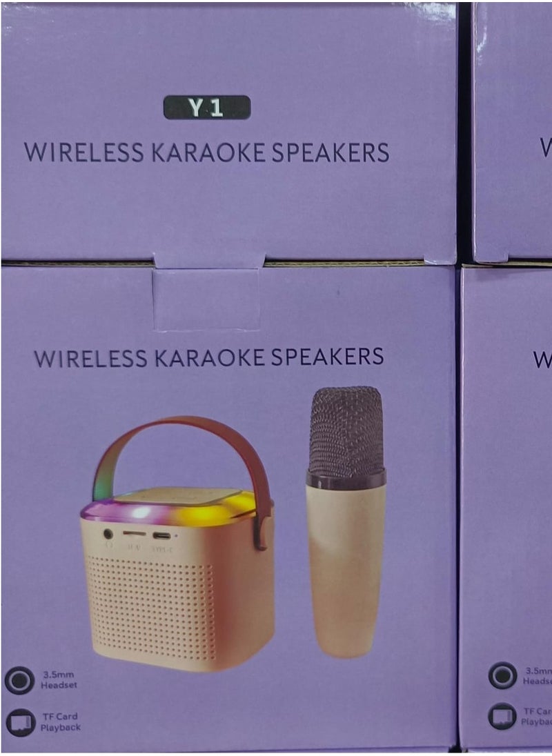 Generic - Portable Handheld Bluetooth Speaker Wireless Microphone - Image 1