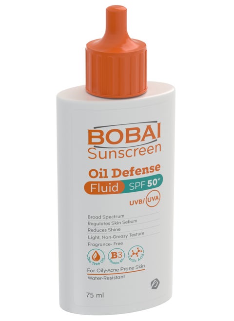 Sunscreen Oil Defense Fluid SPF 50+