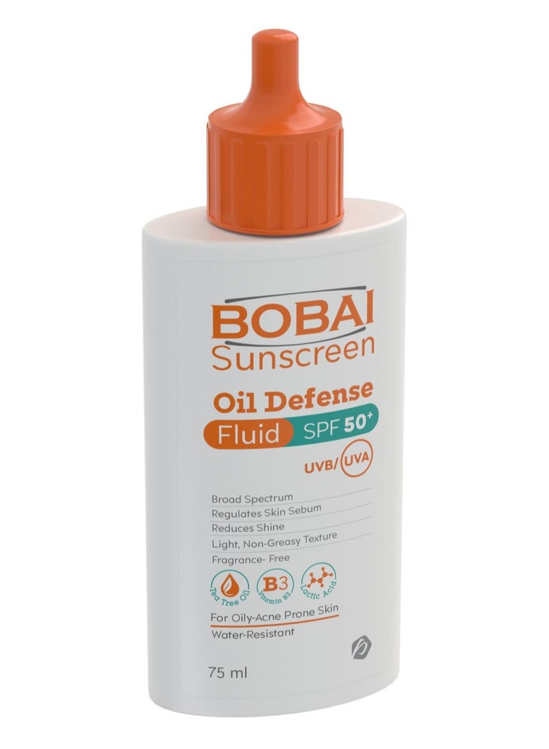 bobai Sunscreen Oil Defense Fluid SPF 50+ - Image 1