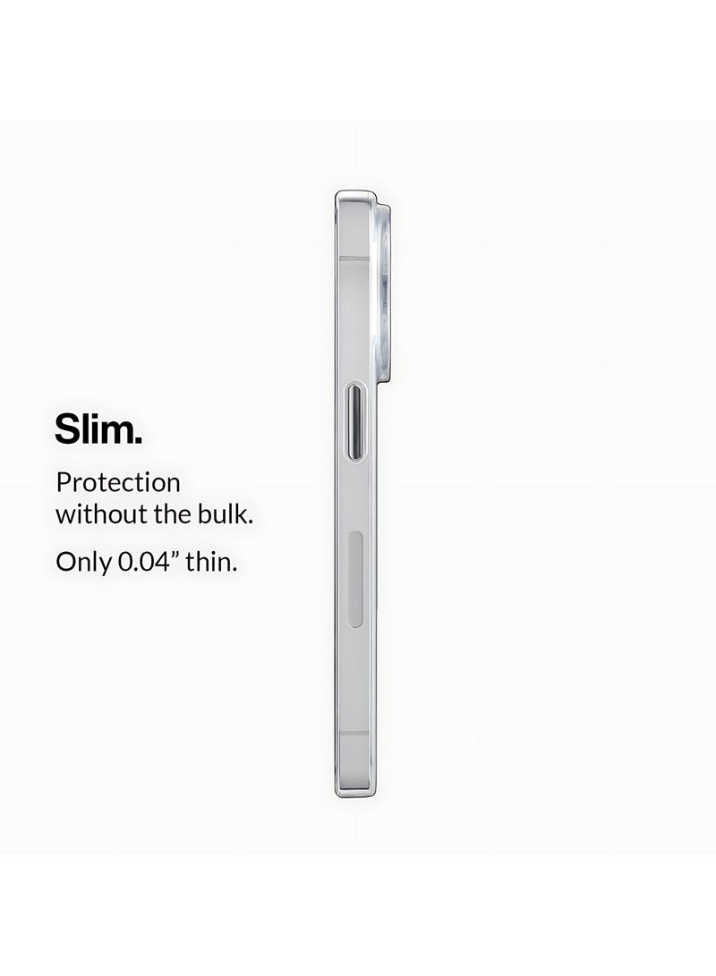 AJYAL Clear Magnetic Case for iPhone 13 Pro Mx [Magnetic Wireless Charging] Shockproof Phone Bumper Case, Anti-Scratch Classic Hybrid Case for iPhone 13 Pro Max [Clear Back] - Image 5