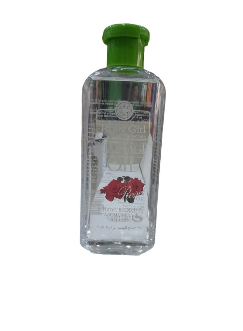 Ruby rose body massage oil