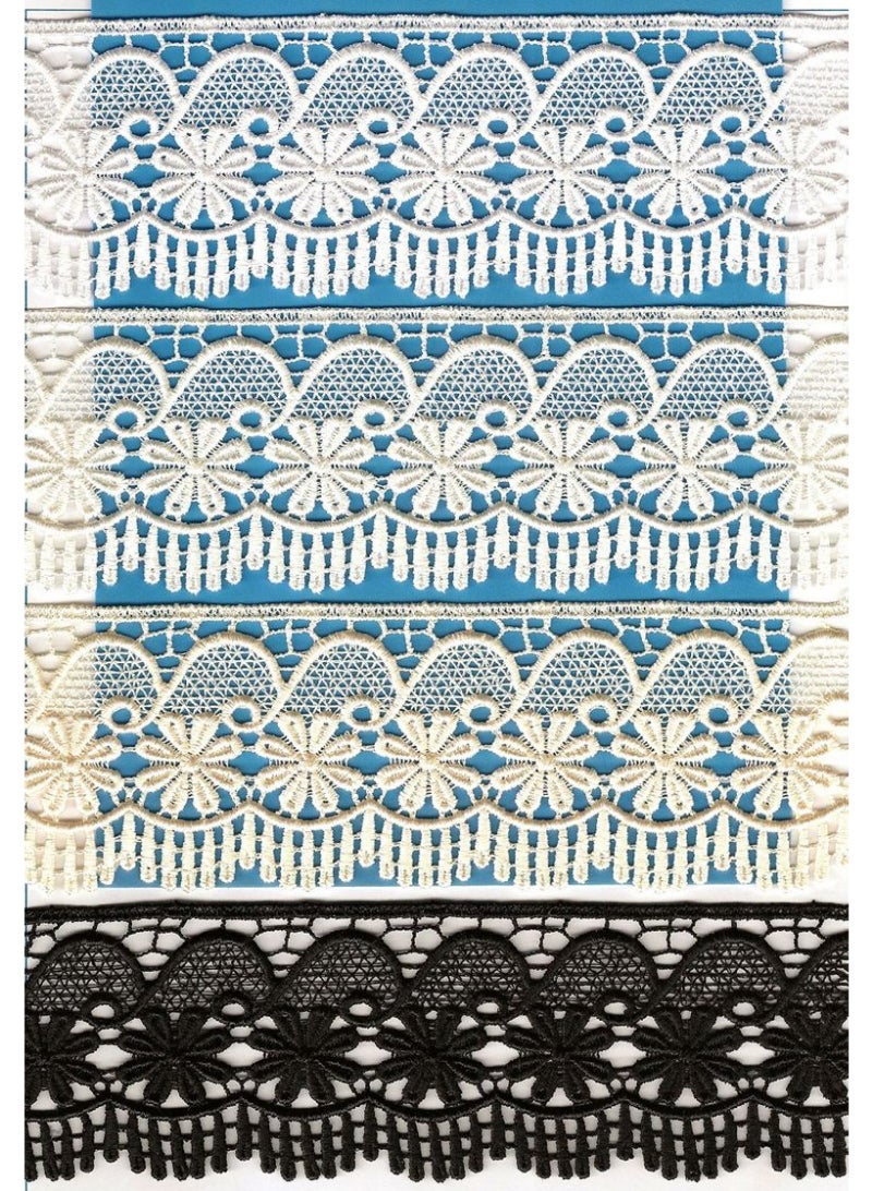 Chemical Cutting Lace 2-1/2inchX15Y (Ma55-1078)