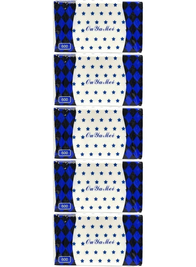 MOMENT White Facial Tissue, 600 Sheets X 3 Ply, Classic Sterilized Tissues For Germ Protection (Pack Of 5) - Image 4