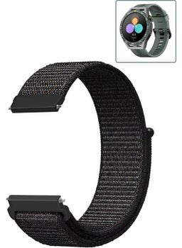 Tagomoon Huawei Watch GT3 Se Compatible Band Fabric Patterned Velcro Sports Strap 