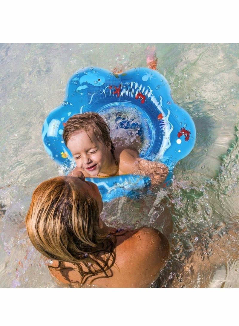 Excefore Baby Paddling Pool Ring, Baby Swimming Ring Tube Safety Infant Float Circle for Newborn Baby from 0 Months to 18 Months, Baby Swimming Float, Made of Skin-Friendly PVC - Image 5