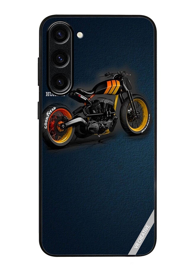 VR CREATIVE Protective Case Cover For Samsung Galaxy S24 Bike Design Multicolour - Image 1