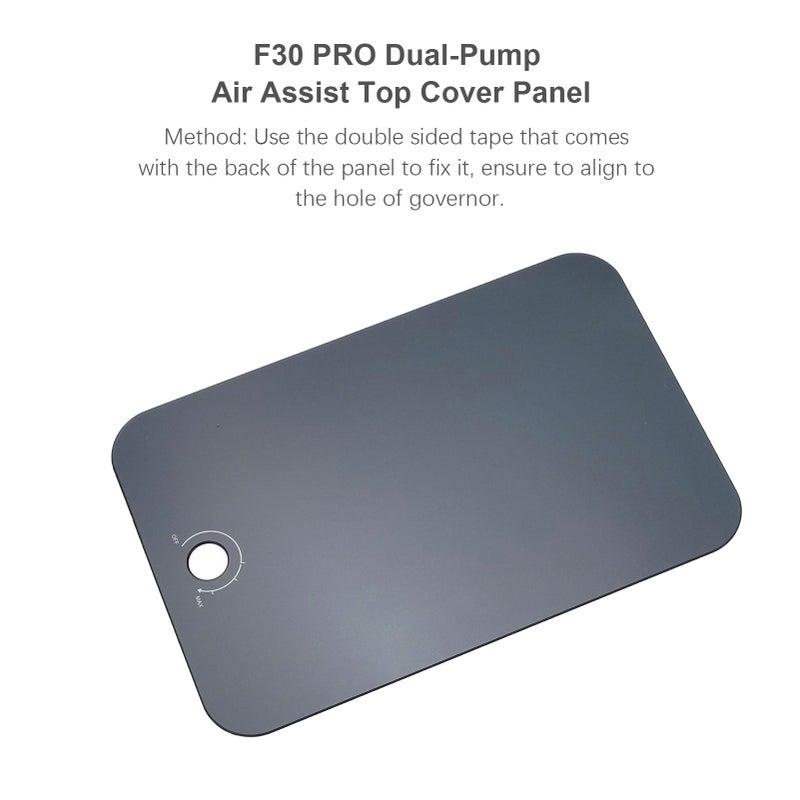 ATOMSTACK F30 PRO Dual-Pump Air Assist Top Cover Panel Replacement Acrylic Plate - Image 5