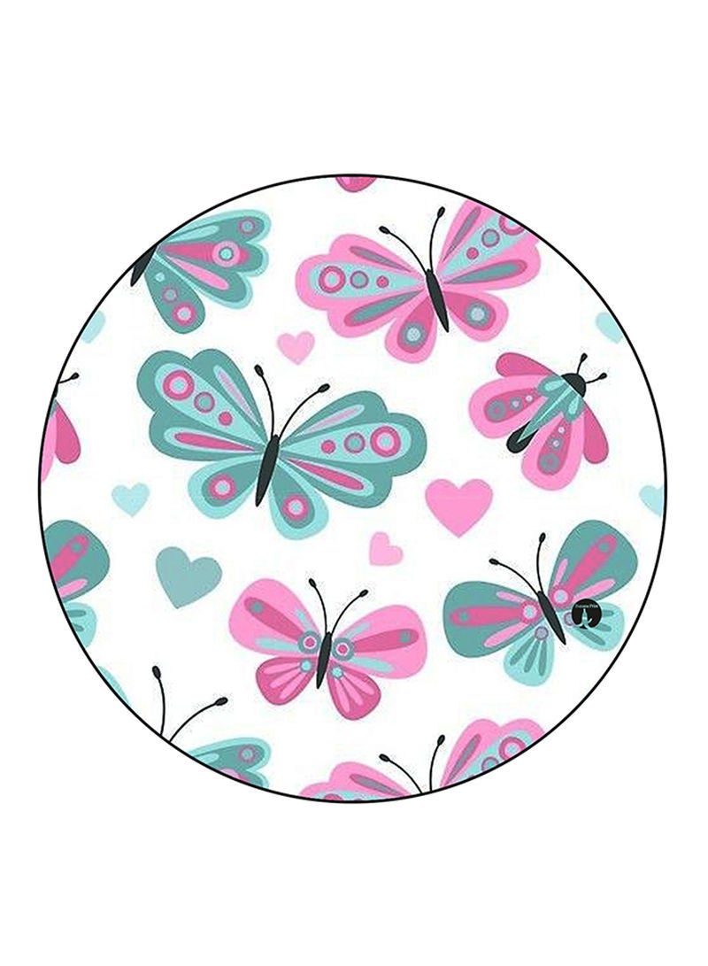 RKN Butterflies Printed Mouse Pad  Multicolour