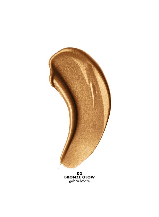 ميلاني سوفت فوكس جلو كومبليكشن إنسينسر - برونزي جلو (1.59 أونصة) هايلايتر سائل نباتي خالٍ من القسوة يُضفي إشراقة على البشرة ويُخفي الخطوط الدقيقة - Image 4