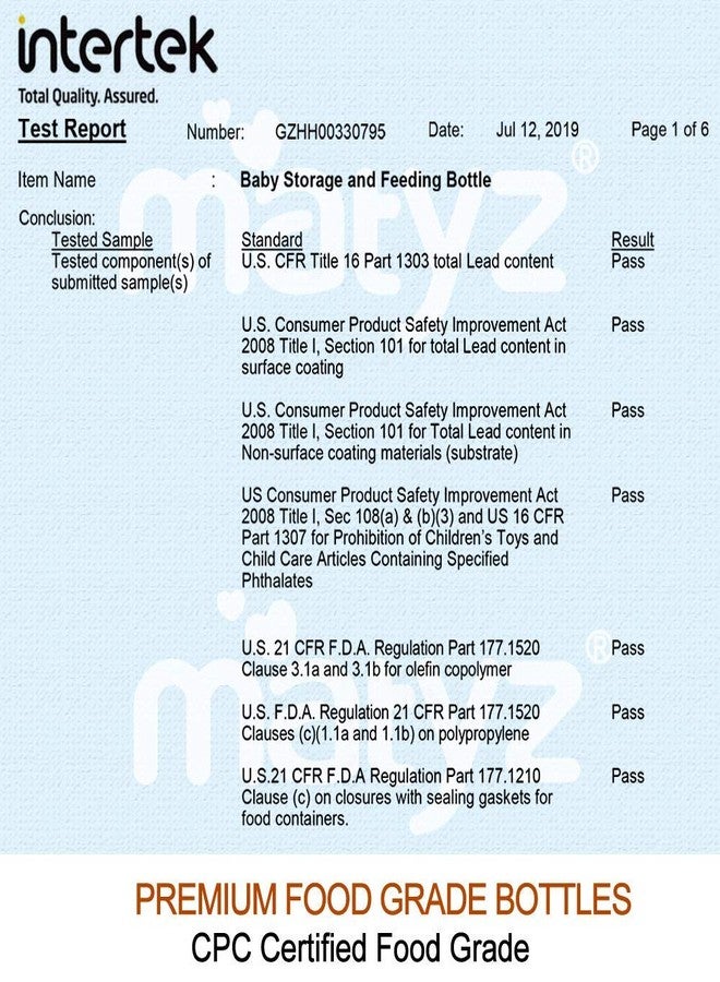 Matyz 4-PACK Wide Mouth Breast Milk Storage Containers With Lids (Blue, 8oz Each) - Freezer Safe Breastmilk Storage Bottles - Breast Pump Accessories For Medela Spectra Avent Breast Pumps - Image 2