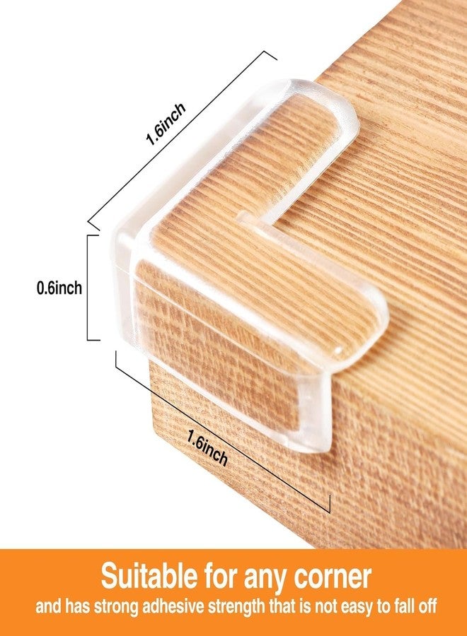 click2shop Silicone Corner Protectors - Baby Safety Edge Guards for Furniture, Beds & Tables - Childproof Sharp Edges & Corners for Home Safety (Pack of 12) - Image 2