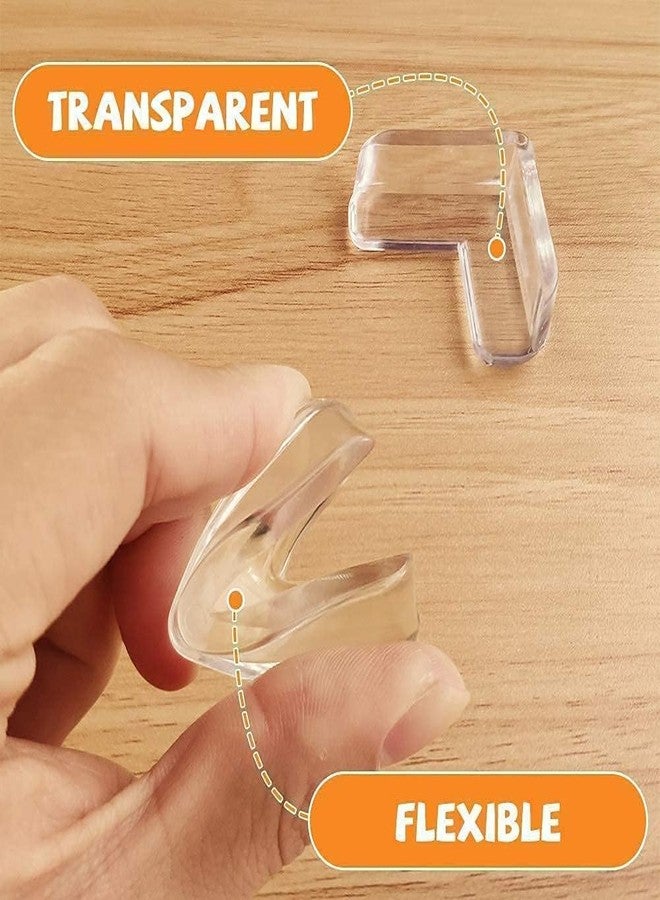 click2shop Silicone Corner Protectors - Baby Safety Edge Guards for Furniture, Beds & Tables - Childproof Sharp Edges & Corners for Home Safety (Pack of 12) - Image 5