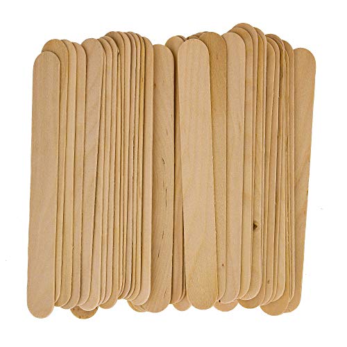 TCP Global Wood Paint Mixing Sticks - 50 Pack - Automotive, Crafts, Airbrush, Art - Image 1