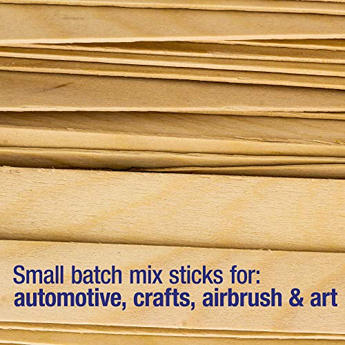 TCP Global Wood Paint Mixing Sticks - 50 Pack - Automotive, Crafts, Airbrush, Art - Image 4