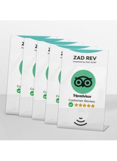 مجموعة من 5 ستاند  تقييمات تريب أدفيسور ان اف سى زاد رف من (زاد سورف) تتيح لك تعزيز التقييمات