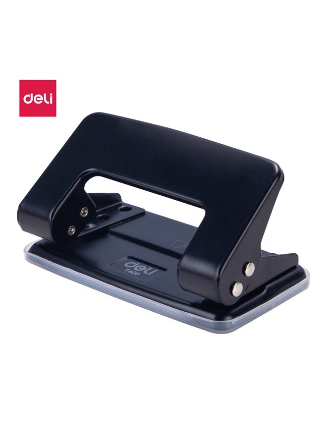 Deli Desktop Puncher Black  - Image 1