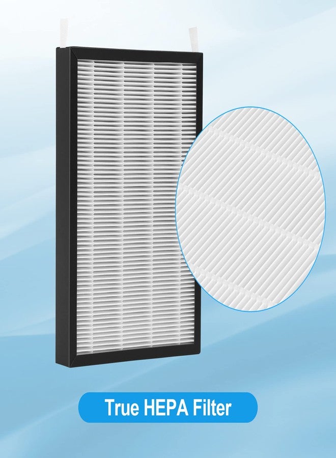 FCFMY 3 Packs HEPA Carbon Combo Replacement Filters for NuWave Large Area OxyPure Air Purifier 47001, 47002, 47003, and 47004 - Image 4