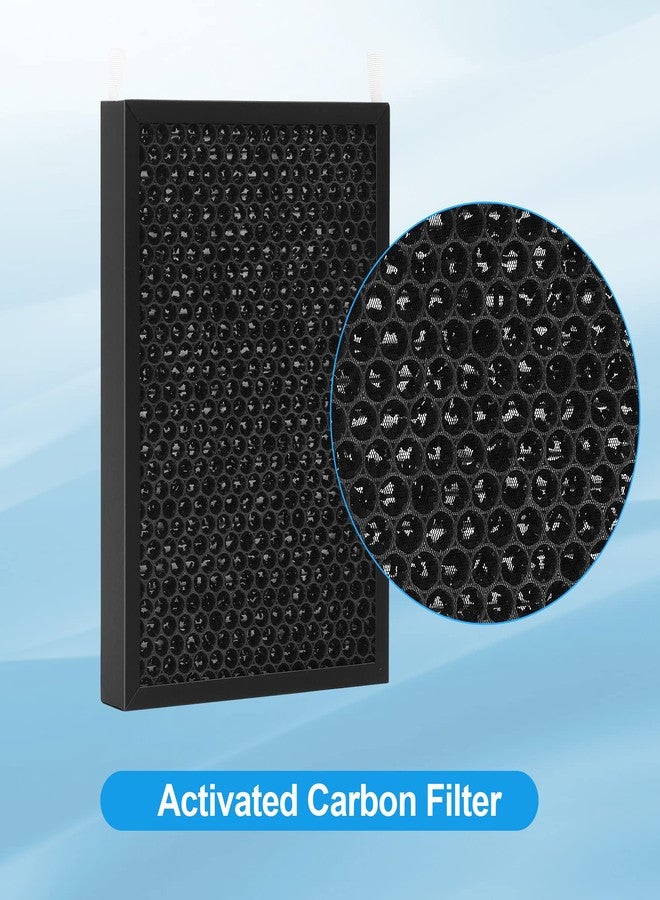 FCFMY 3 Packs HEPA Carbon Combo Replacement Filters for NuWave Large Area OxyPure Air Purifier 47001, 47002, 47003, and 47004 - Image 3