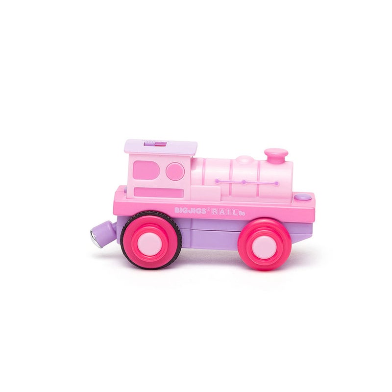 BIGJIGS Powerful Pink Loco (Battery Operated) (6)