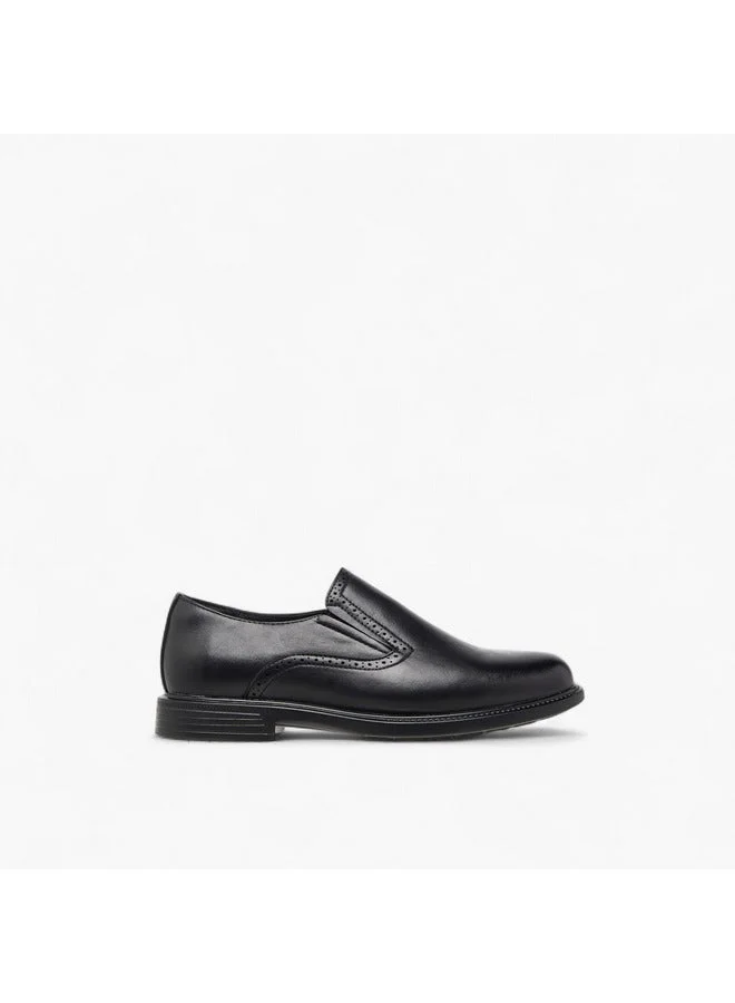 Men's Textured Slip-On Loafers