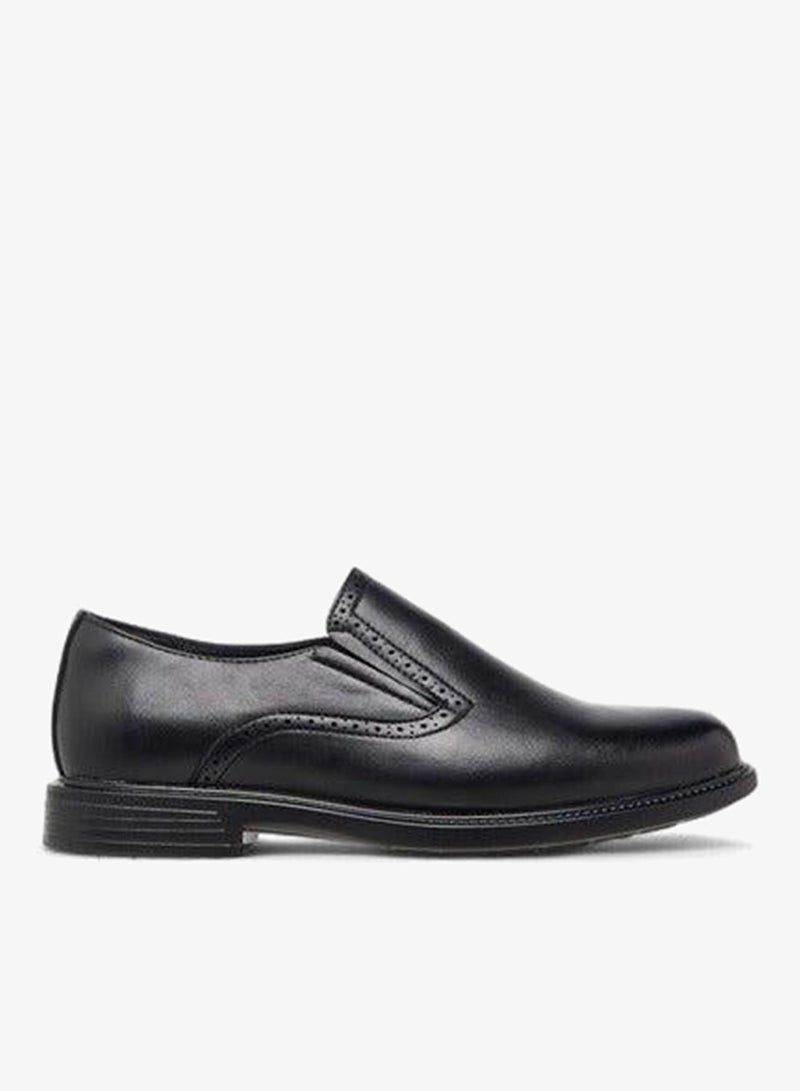 DUCHINI Men's Textured Slip-On Loafers - Image 2
