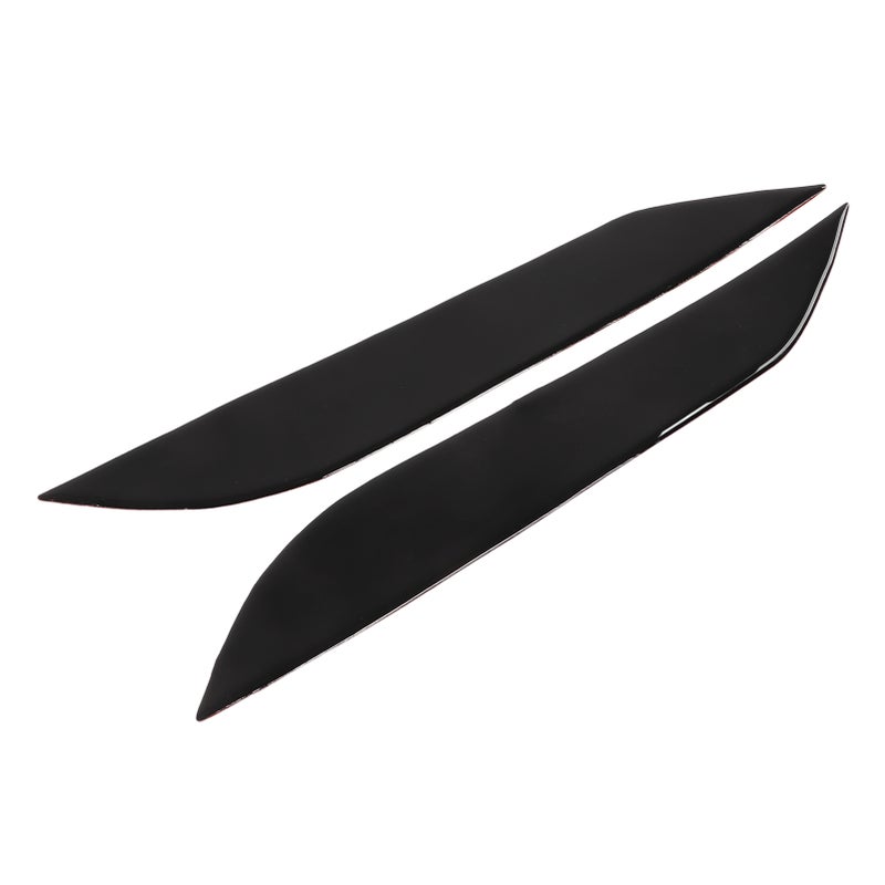 2pcs Headlight Eyebrow Eyelids Trim Decoration Car Light Eyebrow Replacement for 350Z Z33 2003‑2009 - Image 3