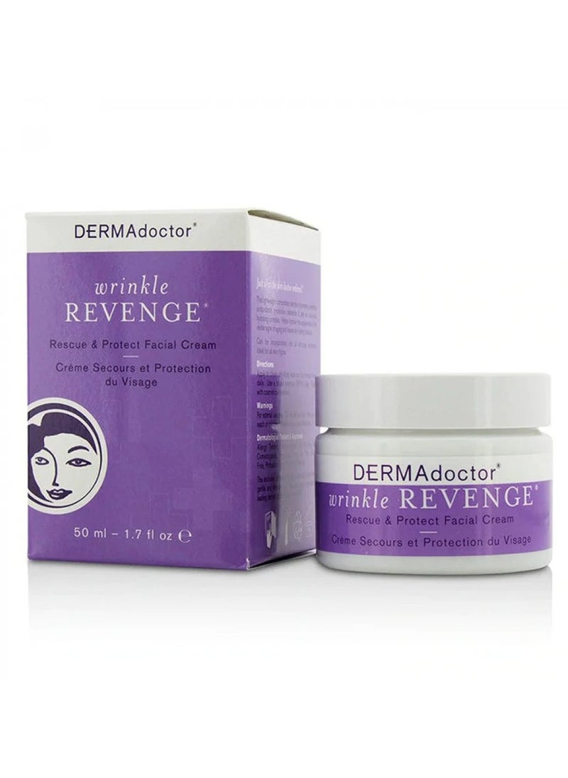 DERMAdoctor - Derma Doctor Wrinkle Revitalizing Facial Treatment and Protection Cream - 50 ml - Image 1