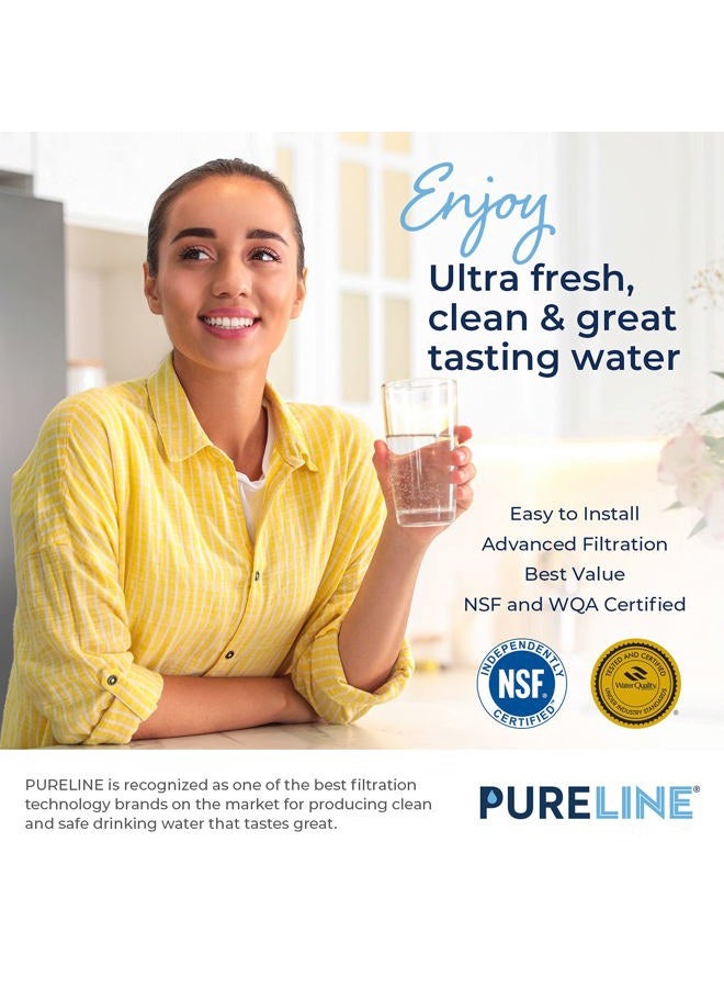Pureline Replacement for Brita® Filter, Pitchers and Dispensers, Classic 35557, OB03, Mavea® 107007, Replacement for Brita® Pitchers Grand, Lake, Capri, Wave and More (3 Pack) - Image 4