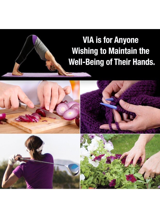 Prohands VIA Hand Exerciser, Finger Exerciser (Hand Grip Strengthener), Spring-Loaded, Finger-Piston System, Isolate and Exercise Each Finger - Image 2