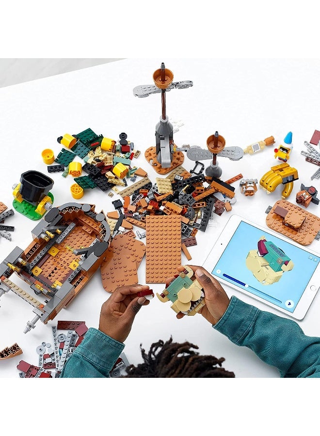 LEGO Super Mario Bowser’s Airship Expansion Set 71391 Building Toy for Kids; New 2021 (1,152 Pieces) - Image 1