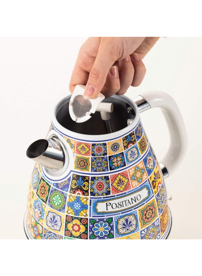 أريتي 2200W Positano Series Electric Jug Kettle Multicolour 1.7 Liter 00C28690PARAS 1.7 L 2200 W 00C28690PARAS multicolour - Image 4