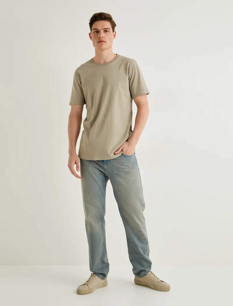 KOTON Basic Slim Fit T-Shirt