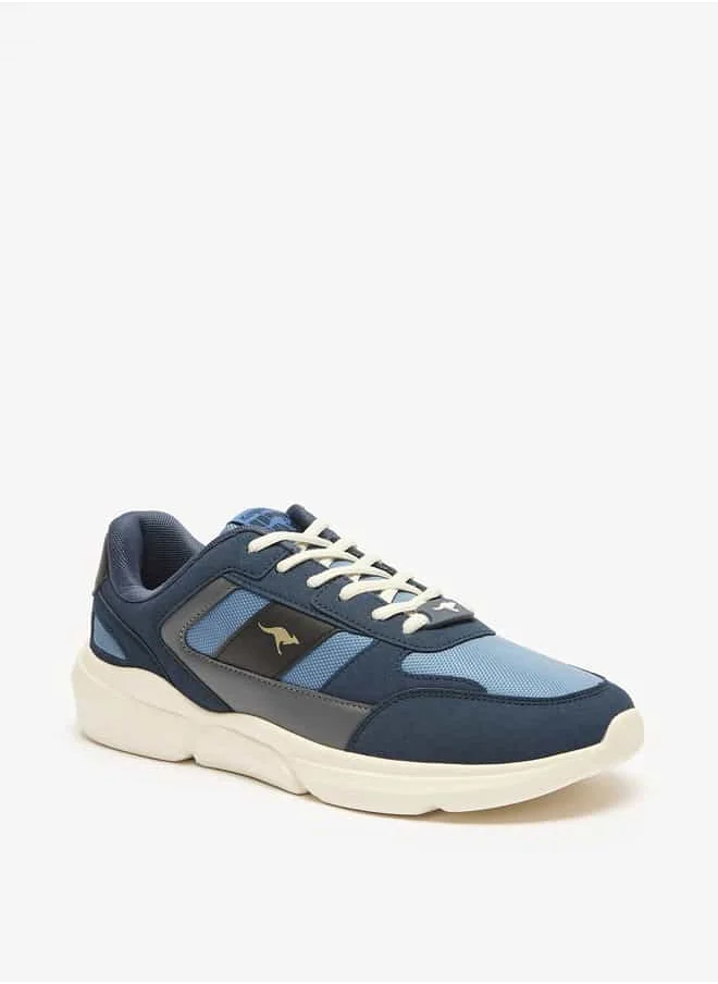 kangaROOS KangaROOS Men's Panelled Sports Shoes with Lace-Up Closure