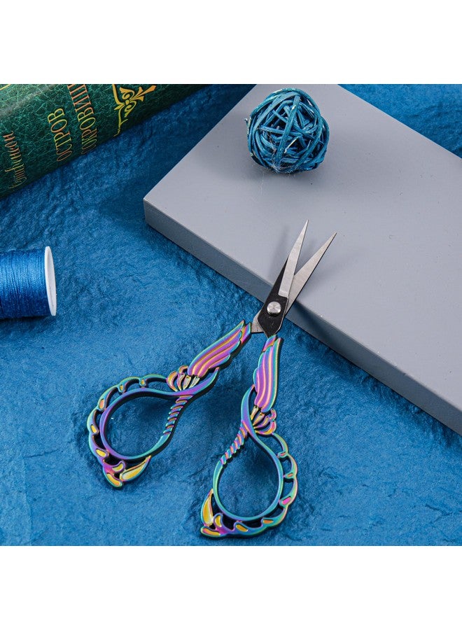 GLEXAL 2-Pack Embroidery Scissors Kit With Covers - Cute Cut-Out Design Handles, Sharp Tips For Precise Cutting - Ideal For Craft, Sewing, And More - Image 4