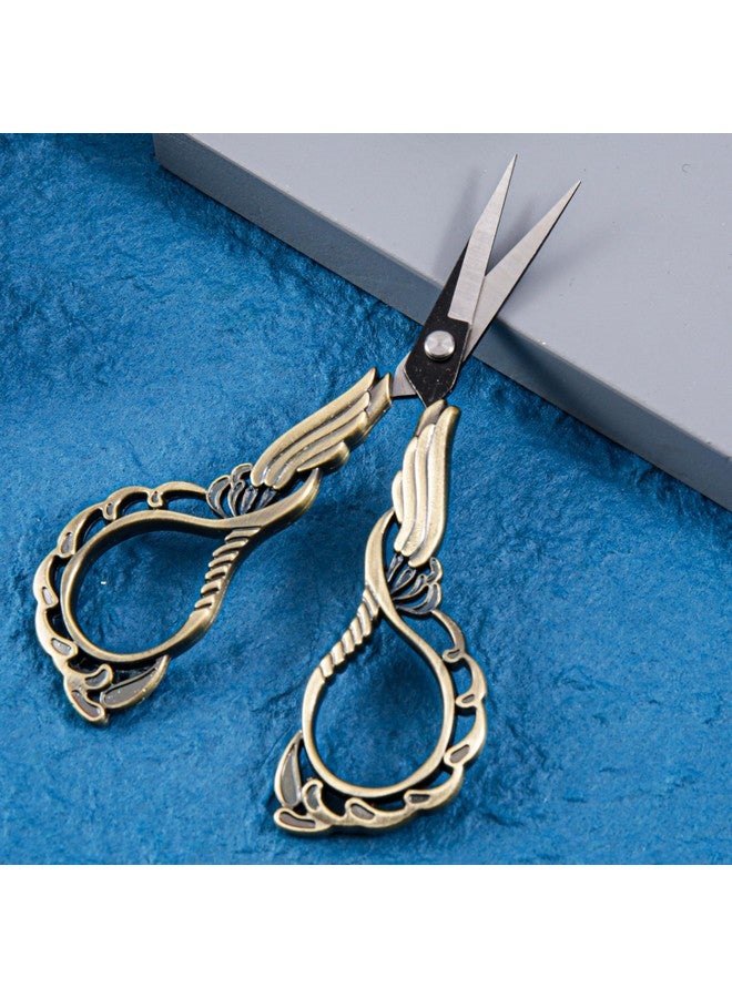 GLEXAL 2-Pack Embroidery Scissors Kit With Covers - Cute Cut-Out Design Handles, Sharp Tips For Precise Cutting - Ideal For Craft, Sewing, And More - Image 3