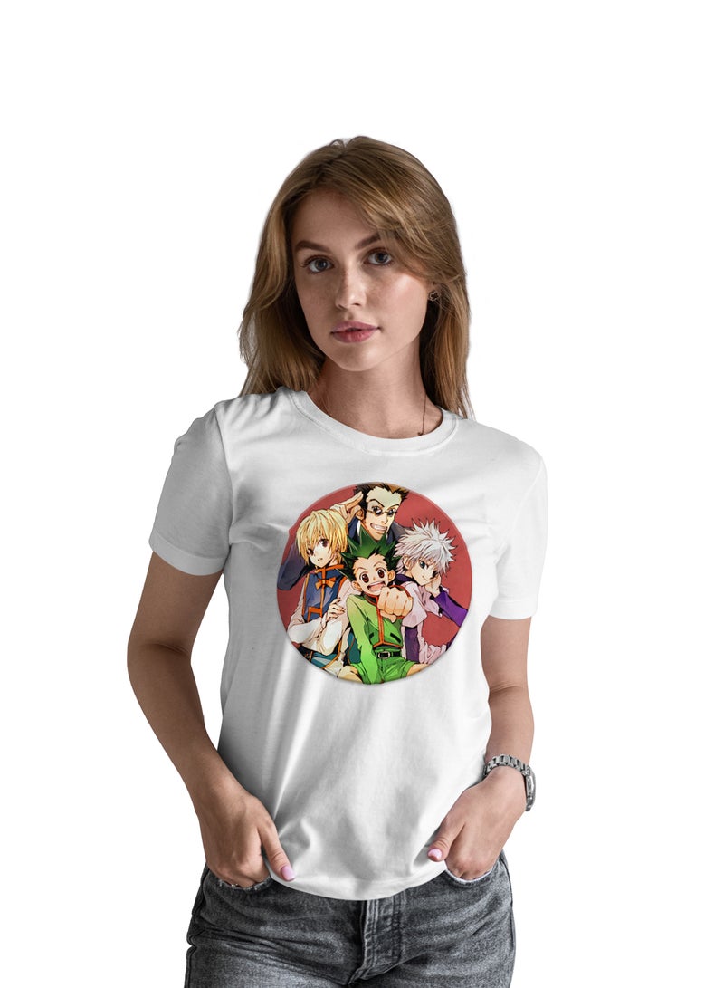 Fashion World Cotton T-shirt Printed with High-quality Anime Hunter X Hunter  - Image 1