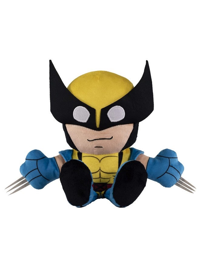 Bleacher Creatures Marvel Wolverine 8 Kuricha Sitting Plush Soft Chibi Inspired Toy - Image 1