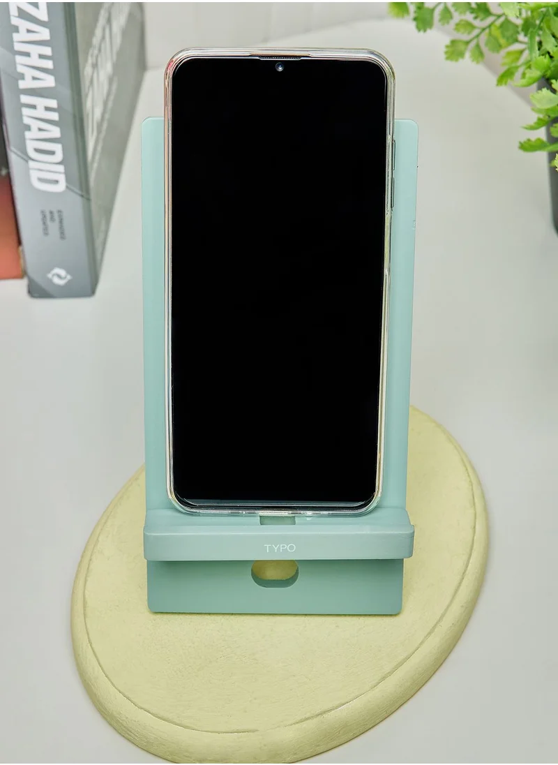 Typo On Hold Phone Stand